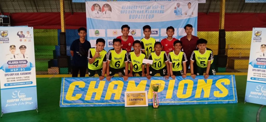Bupati Cup: SMAN 3 Jawara Futsal Pelajar se-Karawang