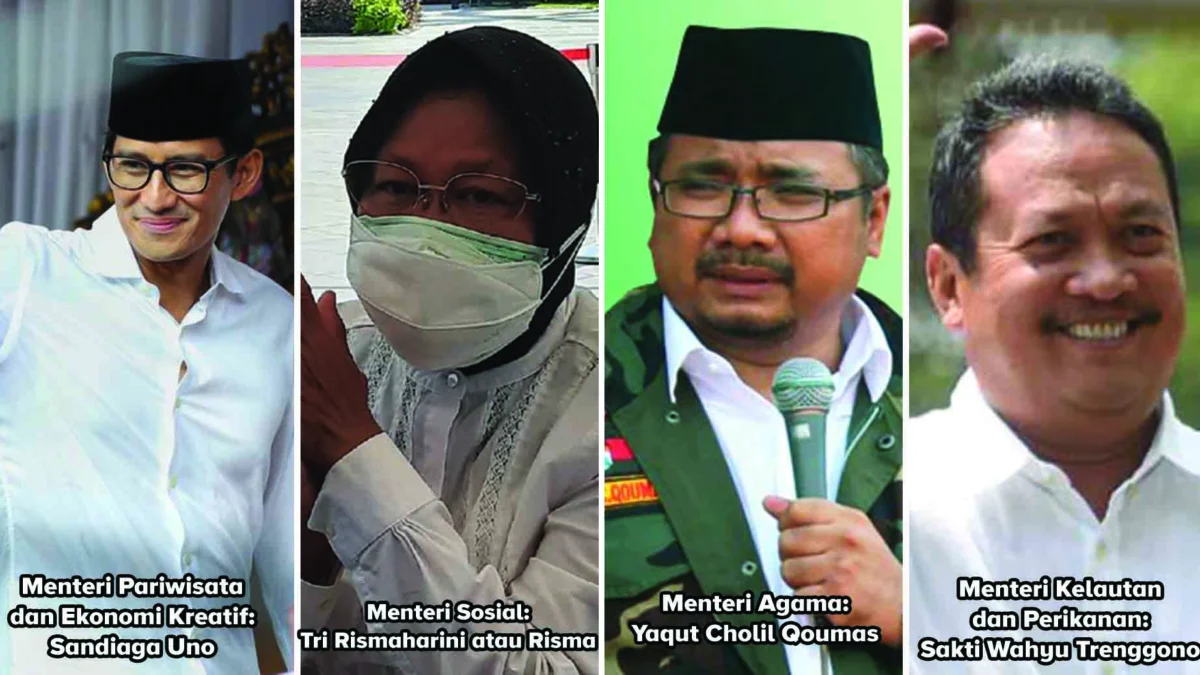 Enam Menteri Baru Pembantu Jokowi-Maruf