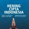 Hening Cipta Indonesia 60 Detik untuk Korban Covid-19