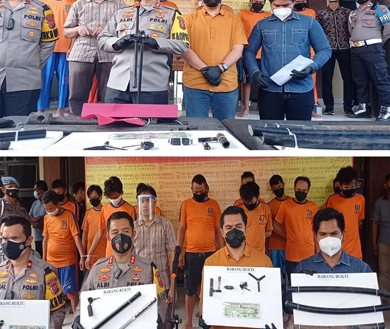 Polres Ringkus Komplotan Garong Tol Cikampek