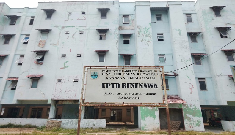 Melihat Rusunawa Adiarsa: Bangunan Pemkab yang Dicap Spot Horor