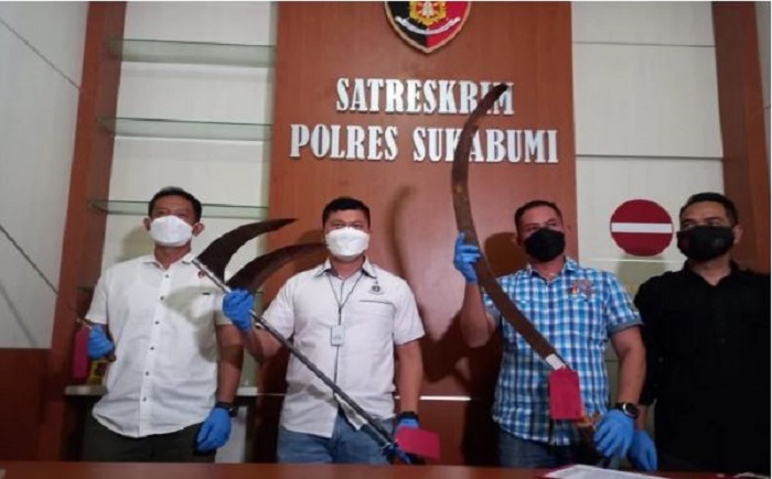Tawuran di Jalan Raya Sukabumi-Bogor, Polisi Kembali Tangkap Pelaku Pembunuhan Pelajar SMK, Lihat Nih Senjata, Ngeri