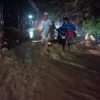 Sungai Cibogo Meluap, Puluhan Rumah Terendam Banjir