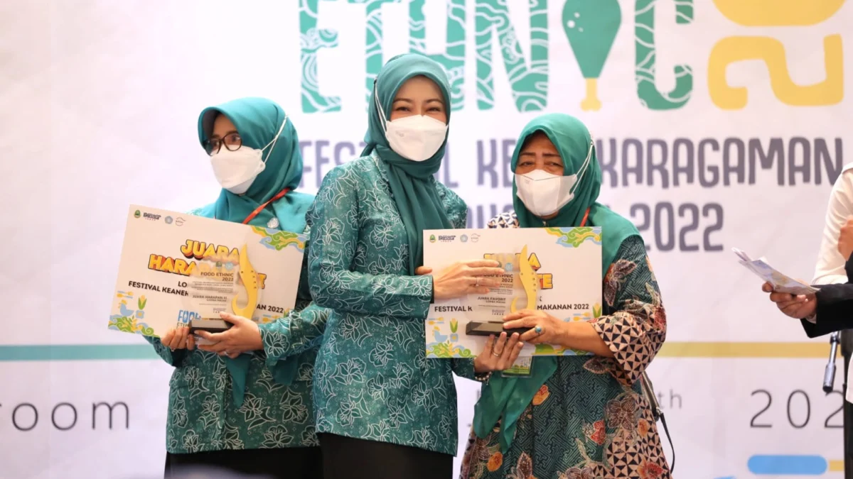 Atalia Ridwan Kamil Hadiri Bandung International Food & Hospitality Expo 2022