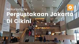 Jalan Rute ke Perpustakaan Cikini Jakarta dengan JakLingko, Transjakarta, Commuter Line