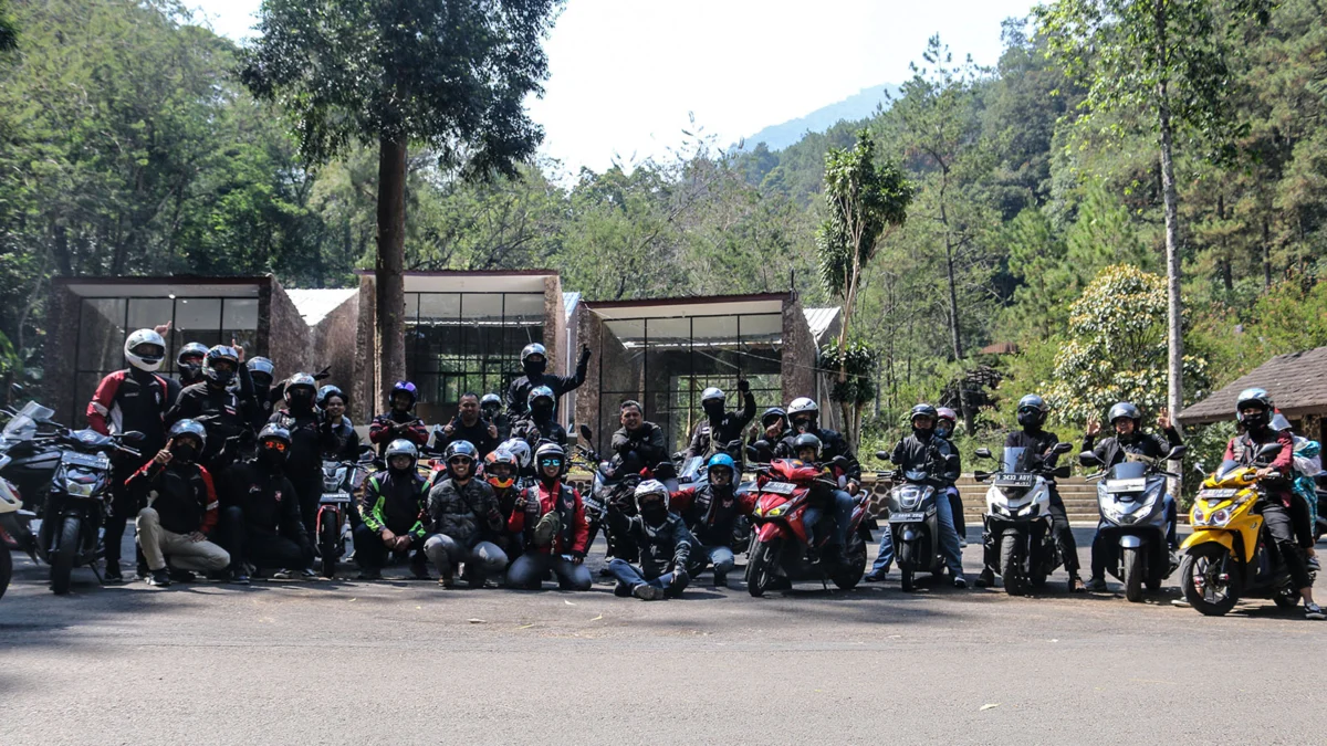DAM Apresiasi Komunitas Honda Melalui “Fun Touring with Honda Community To Gunung Puntang”