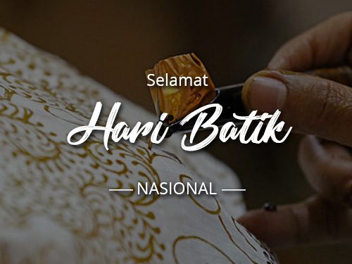 Penetepan Hari Batik Nasional Diinisiasi kan Oleh Presiden Ke-6 Republik Indonesia, Jatuh Pada Tanggal 2 Oktober