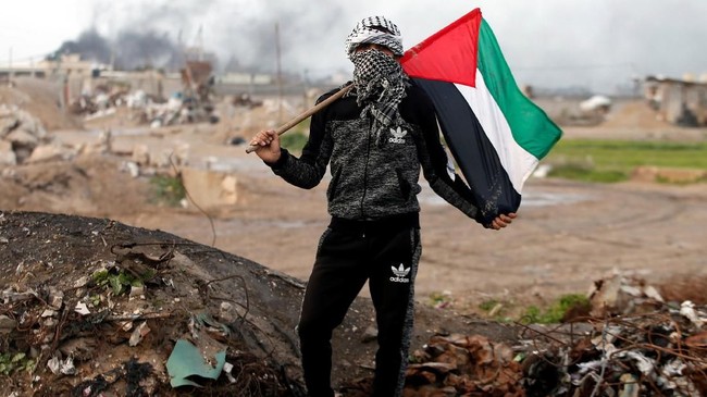 Intip Isi Deklarasi Balfour (REUTERS/Mohammed Salem)