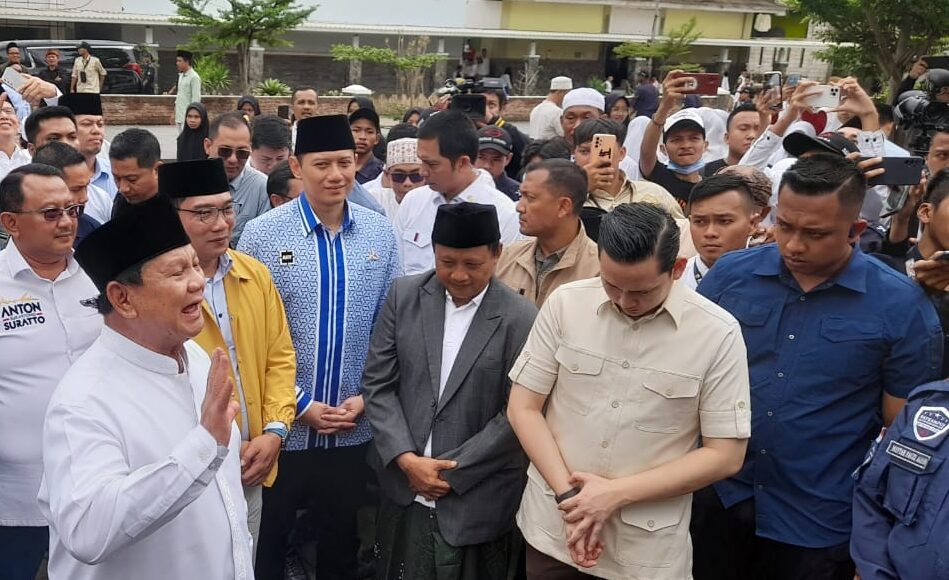 Didampingi Ridwan Kamil, Prabowo Kunjungi Pesantren Tokoh PPP