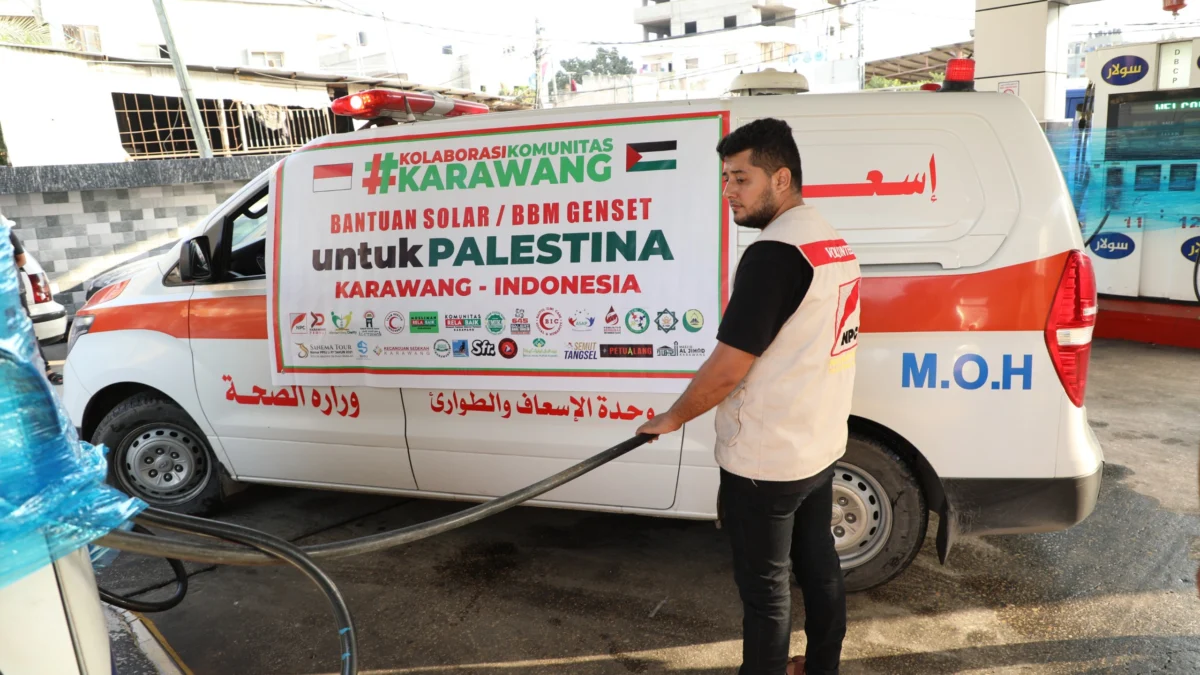 Bantuan Kemanusiaan Pupuk Kujang Menembus Jalur Gaza