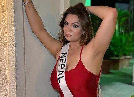Finalis Miss Universe Montok Pertama, Jane Dipika Garrett dari Nepal dihujani komentar julid dari para nitizen.