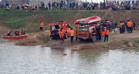 Danau Galian Perumahan di Desa Cibalongsari Klari Telan Korban, Anak 10 Tahun Tewas Tenggelam