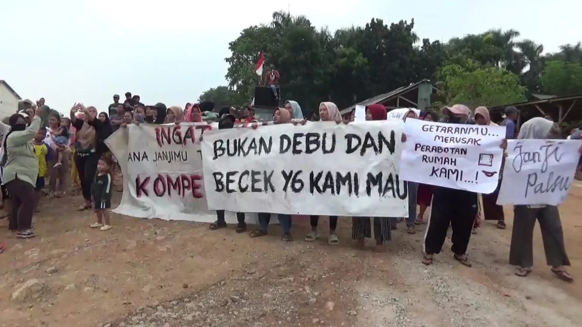 Demo Pelaksana Proyek Tol Jakarta- Cikampek 2