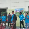 KPU Kabupaten Bekasi Terus Sosialisasikan Tahapan Pemilu 2024 Melalui Car Free Day yang digelar hari Minggu.
