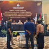 Komisi Pemilihan Umum (KPU) Kabupaten Karawang menggelar Rapat Pleno Terbuka