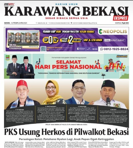 PKS Usung Herkos di Pilwalkot Bekasi,  Persiangan Ketat: Petahana Nyalon Lagi, Anak Pepen Ogah Ketinggalan 